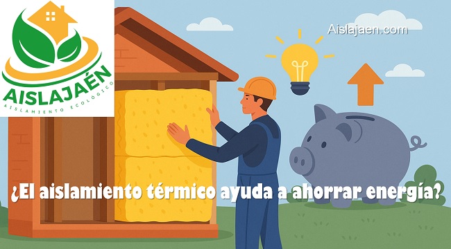 el aislamiento térmico ayuda a ahorrar energía