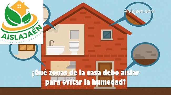 Qué zonas de la casa debo aislar para evitar la humedad