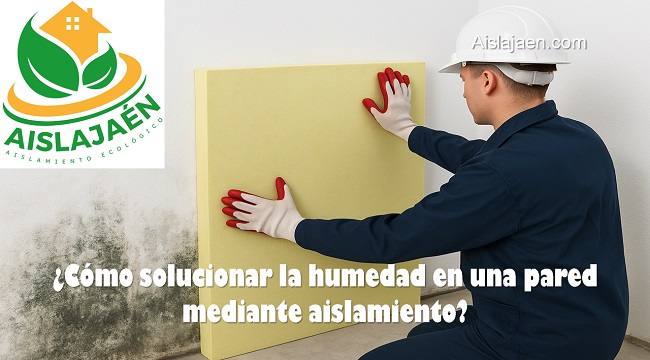 cómo solucionar la humedad en una pared mediante aislamiento