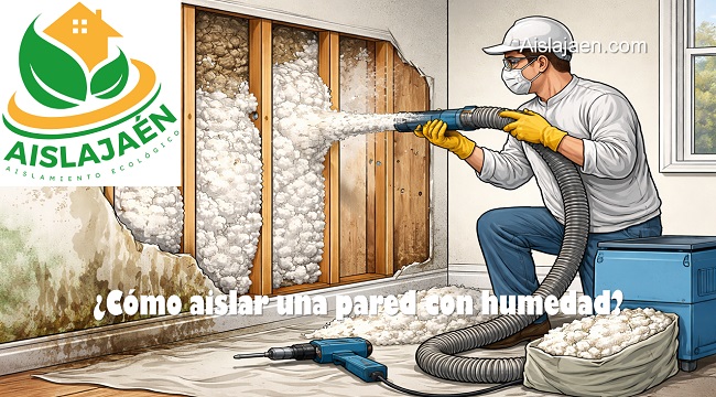 cómo aislar una pared con humedad