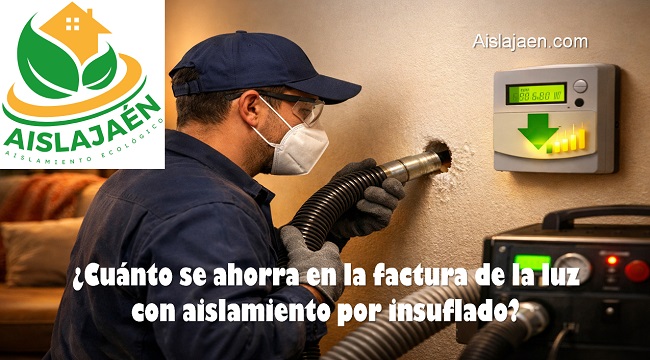 cuanto se ahorra en la factura de la luz con aislamiento insuflado