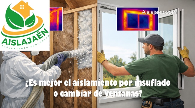 es mejor el aislamiento por insuflado o cambiar ventanas