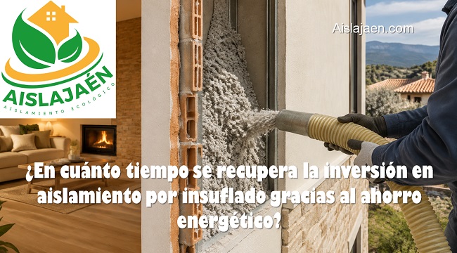 En cuánto tiempo se recupera la inversión en aislamiento insuflado gracias al ahorro energético